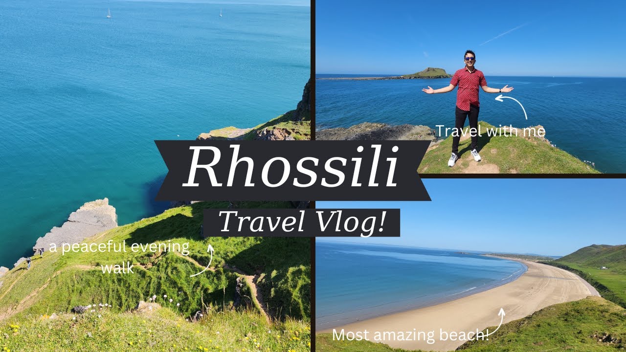 Rhossili Travel Vlog | Swansea to Rhossili | Worm's Head