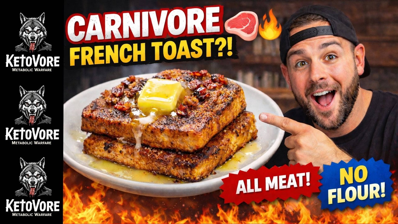 Carnivore French Toast?! Breakfast That Shouldn’t Exist 🥩🔥