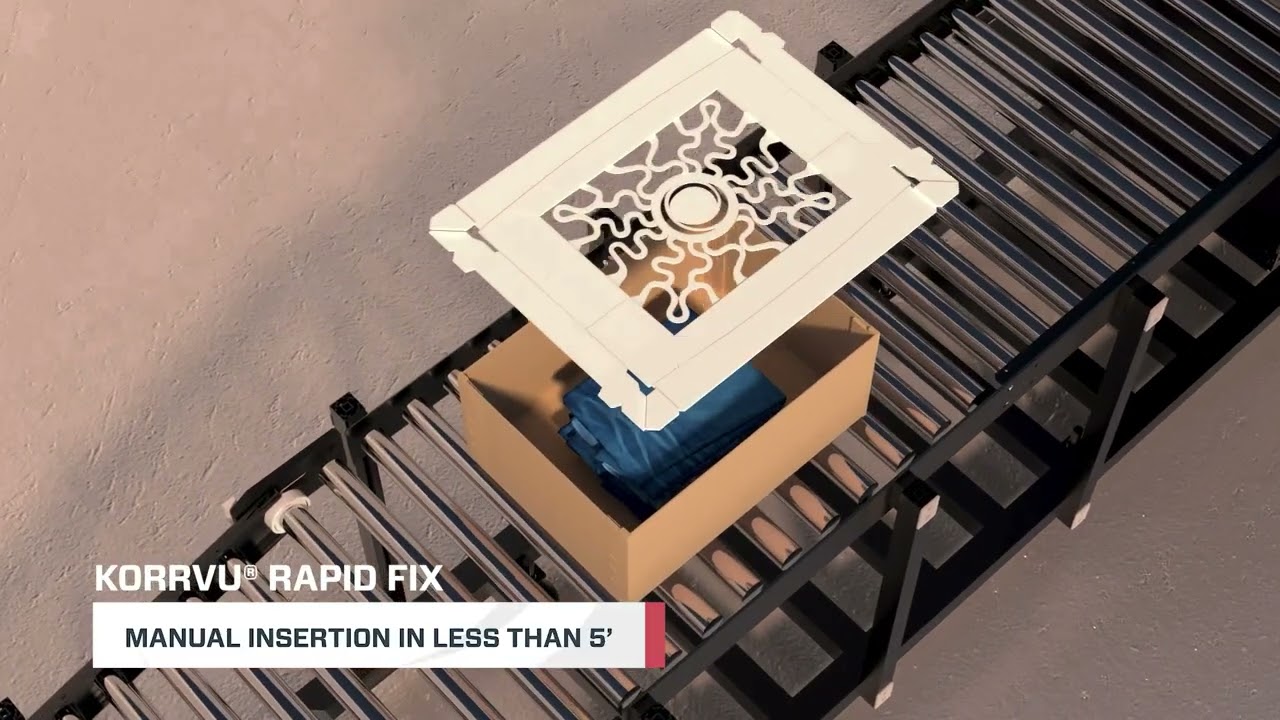 SEALED AIR® Korrvu® Rapid Fix & I-Pack Packaging Solution