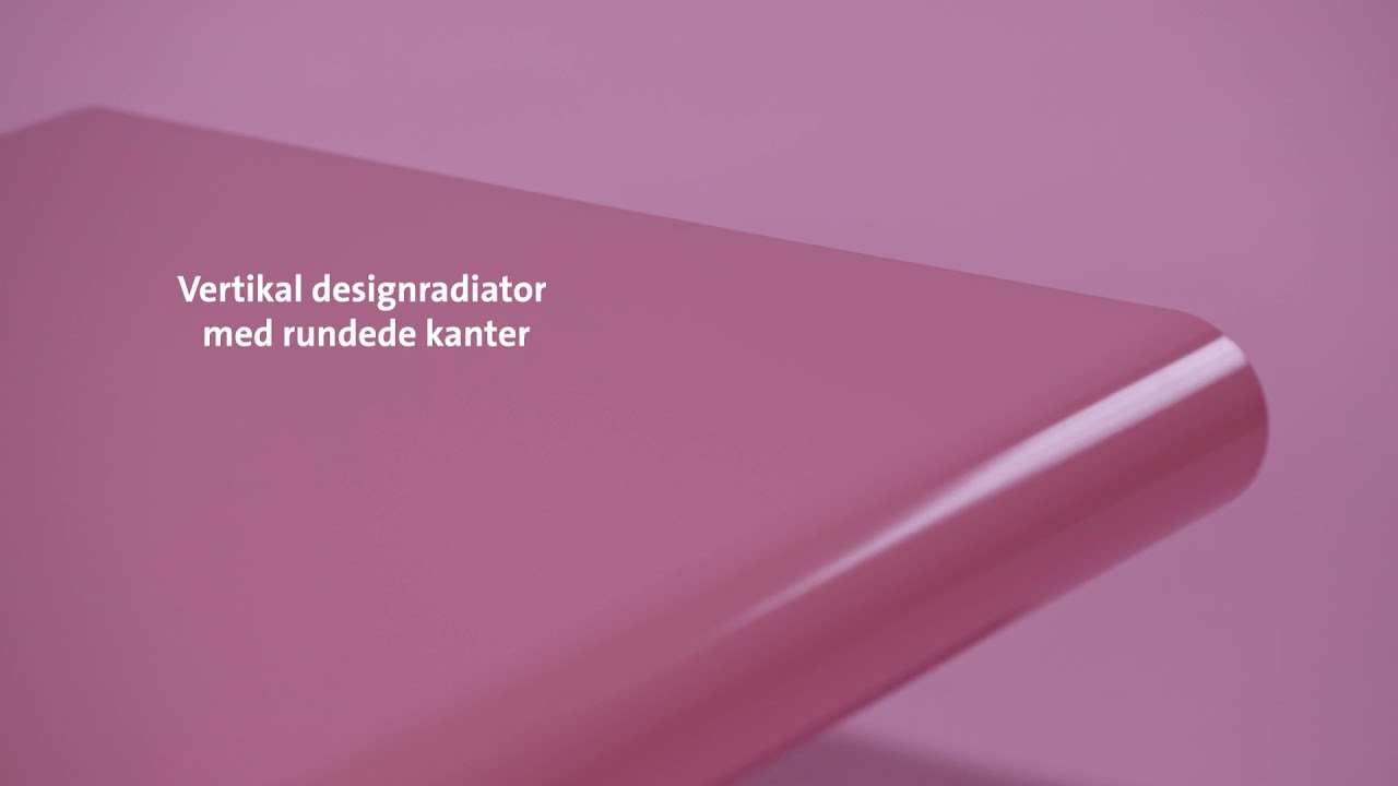 Vertikal designradiator Purmo Paros