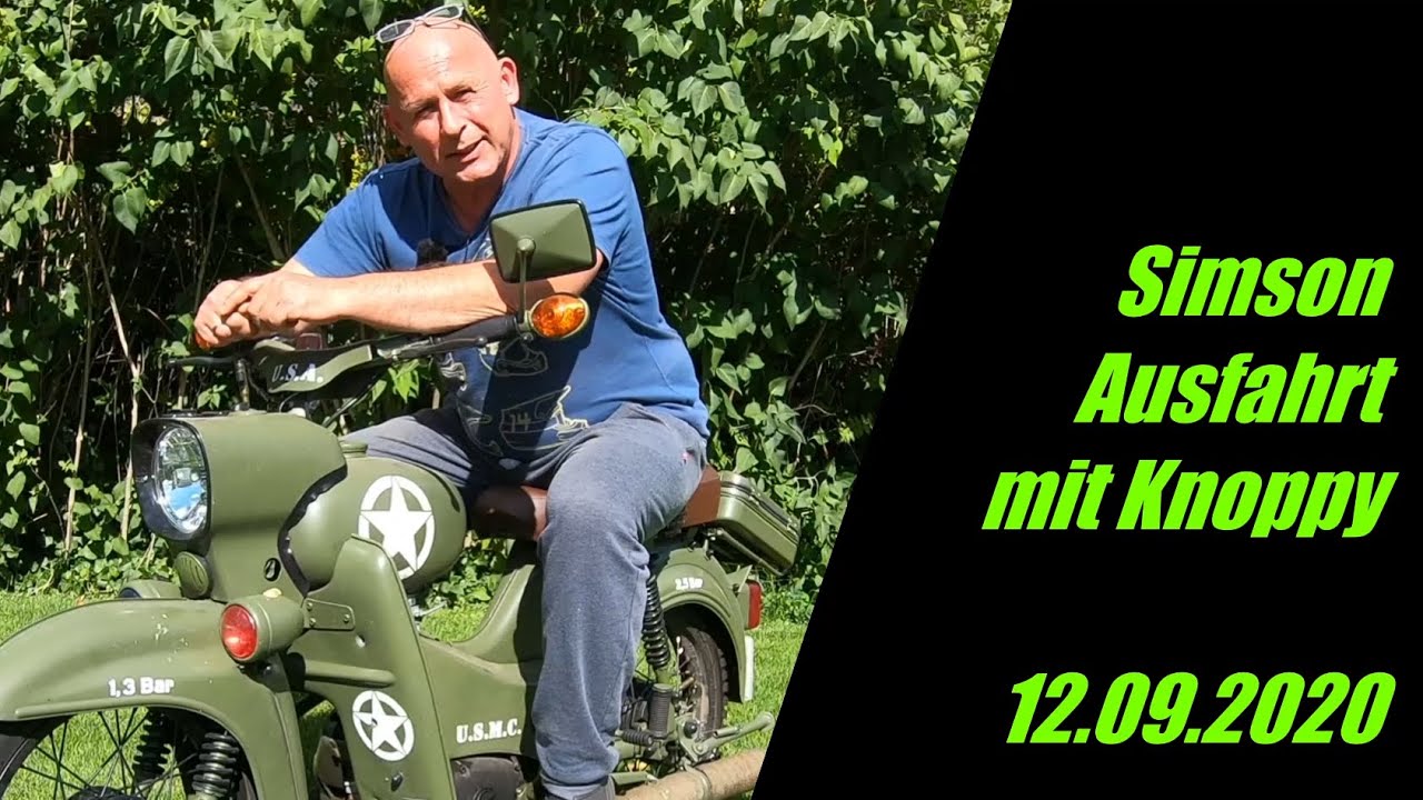 Ausfahrt mit Knoppy von Potsdam nach Germendorf || Kultv&ouml;gel || 12.09.2020 || 2Stroke
