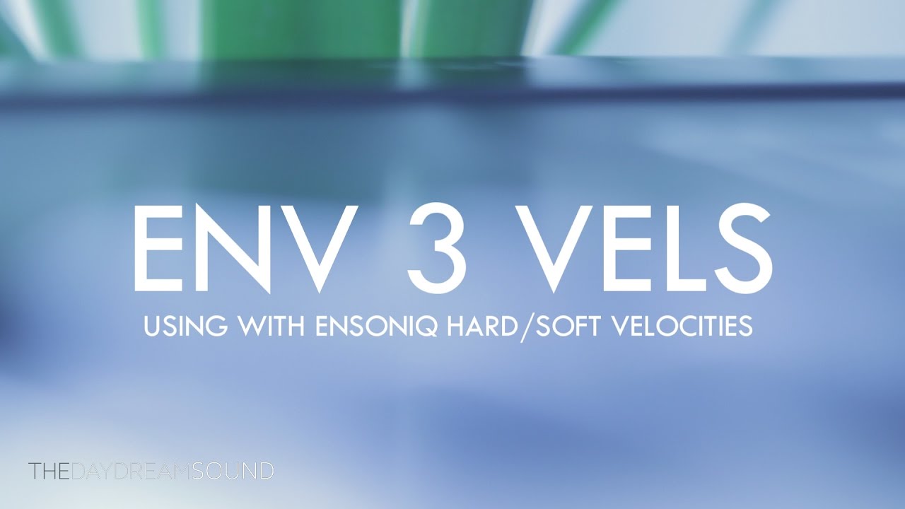 Ensoniq EPS16+ & ASR 10 Envelope Velocity ADSR Curves Made Simple
