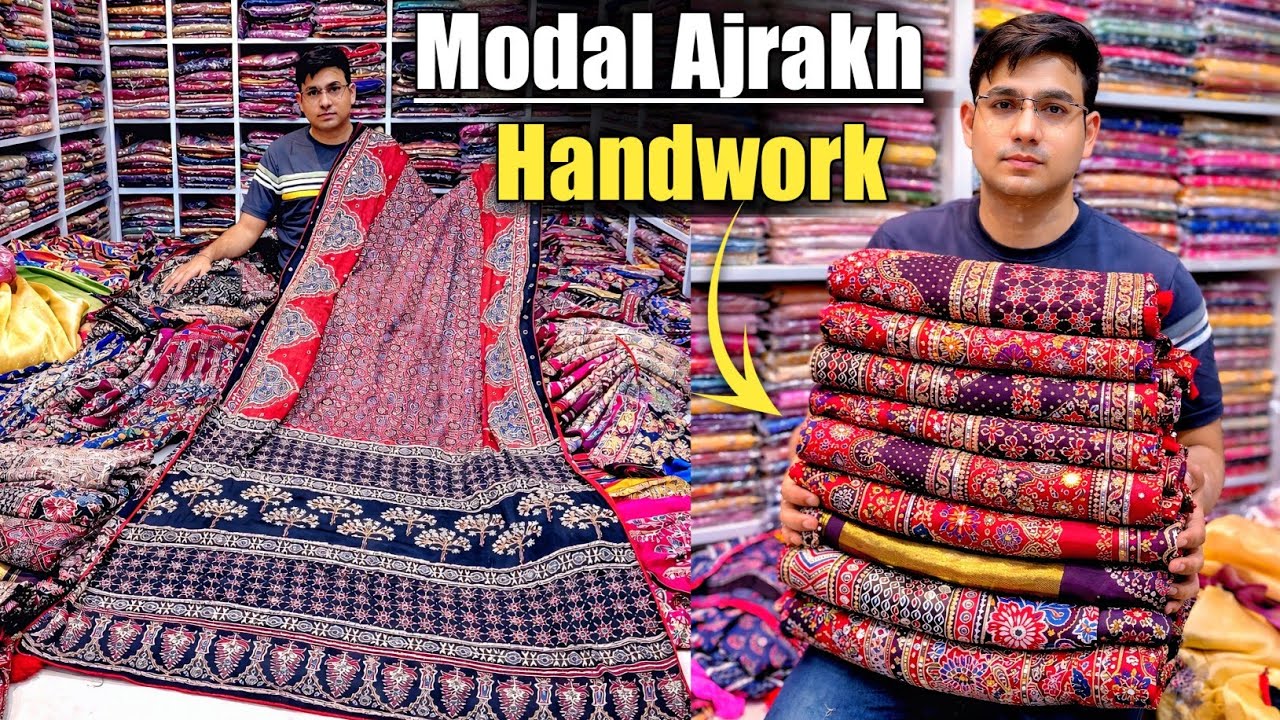 Kolkata Work Saree @175/- Wholesale 🔥🔥 Barabazar Saree Manufacturer - Handwork Saree Wholesaler 😱🙀