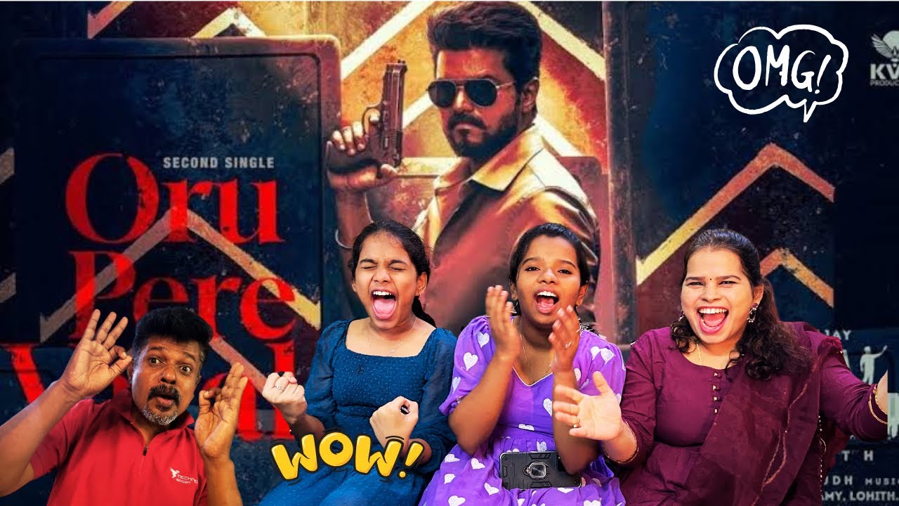 ORU PERE VARALAARU SONG | Family REACTION 😱JanaNayagan | |ThalapathyVijay
