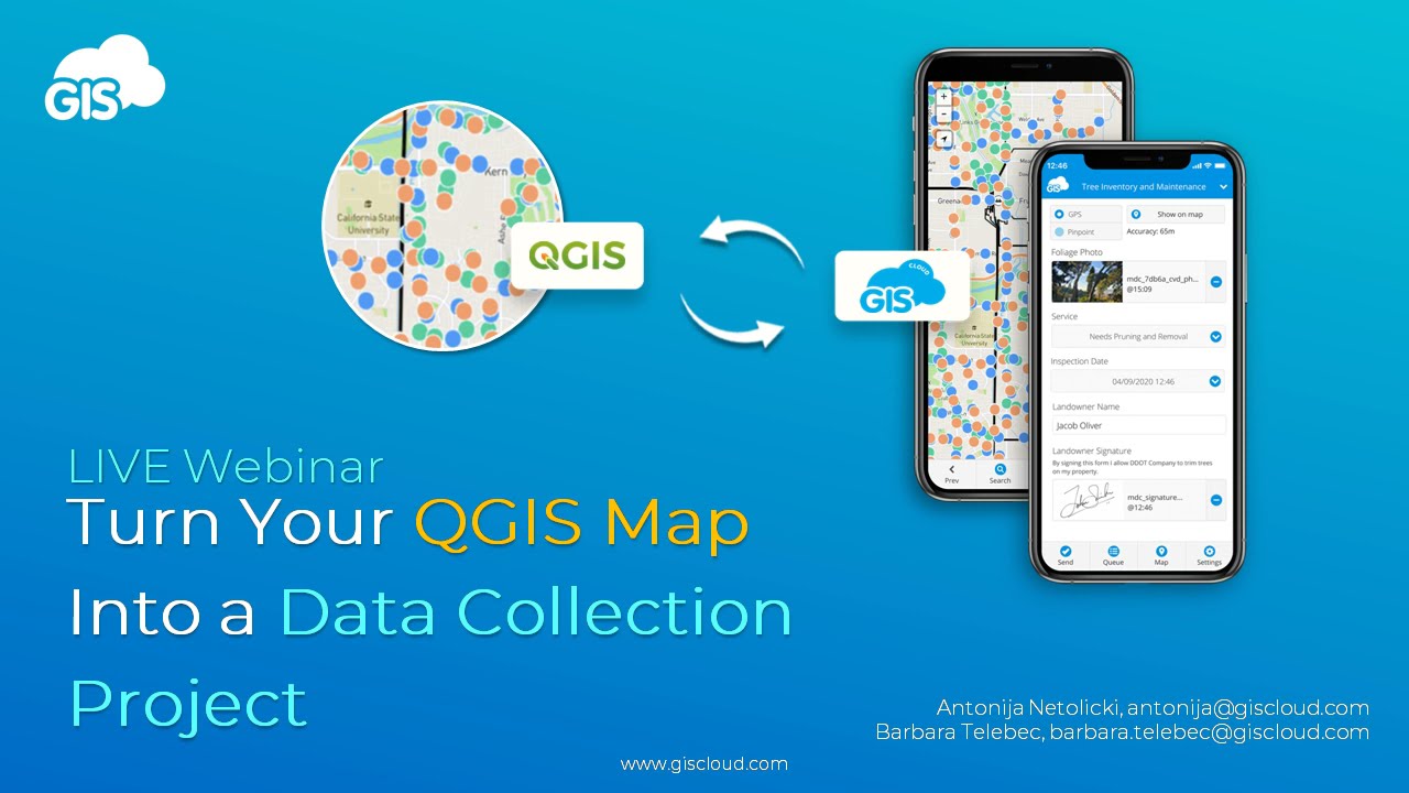 Turn your QGIS map into a data collection project