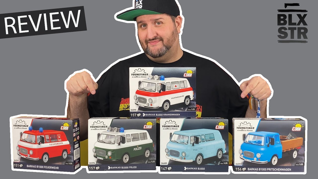 👉 DDR-Ikone vor dem AUS? 🚐🔥 Alle COBI Barkas B1000 (24593–24600) im Review