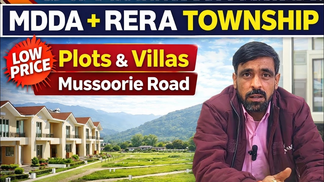 MDDA & RERA Approved Township | Plots & Villas at Low Price | Mussoorie Road Dehradun