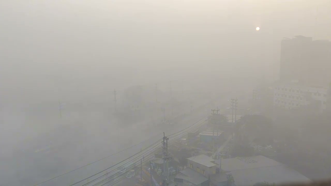 Winter Foggy Time Lapse
