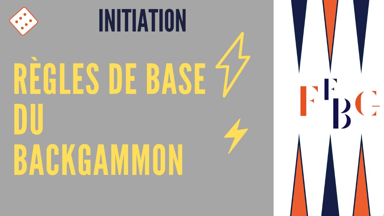 Règles de base du backgammon