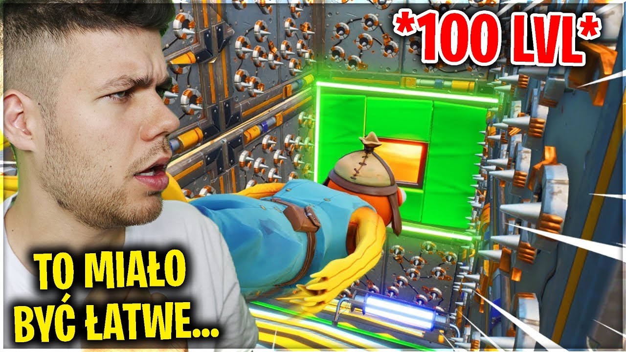 TEN 100 LVL DEATHRUN MIAŁ BYĆ ŁATWY w FORTNITE... *załamałem się*