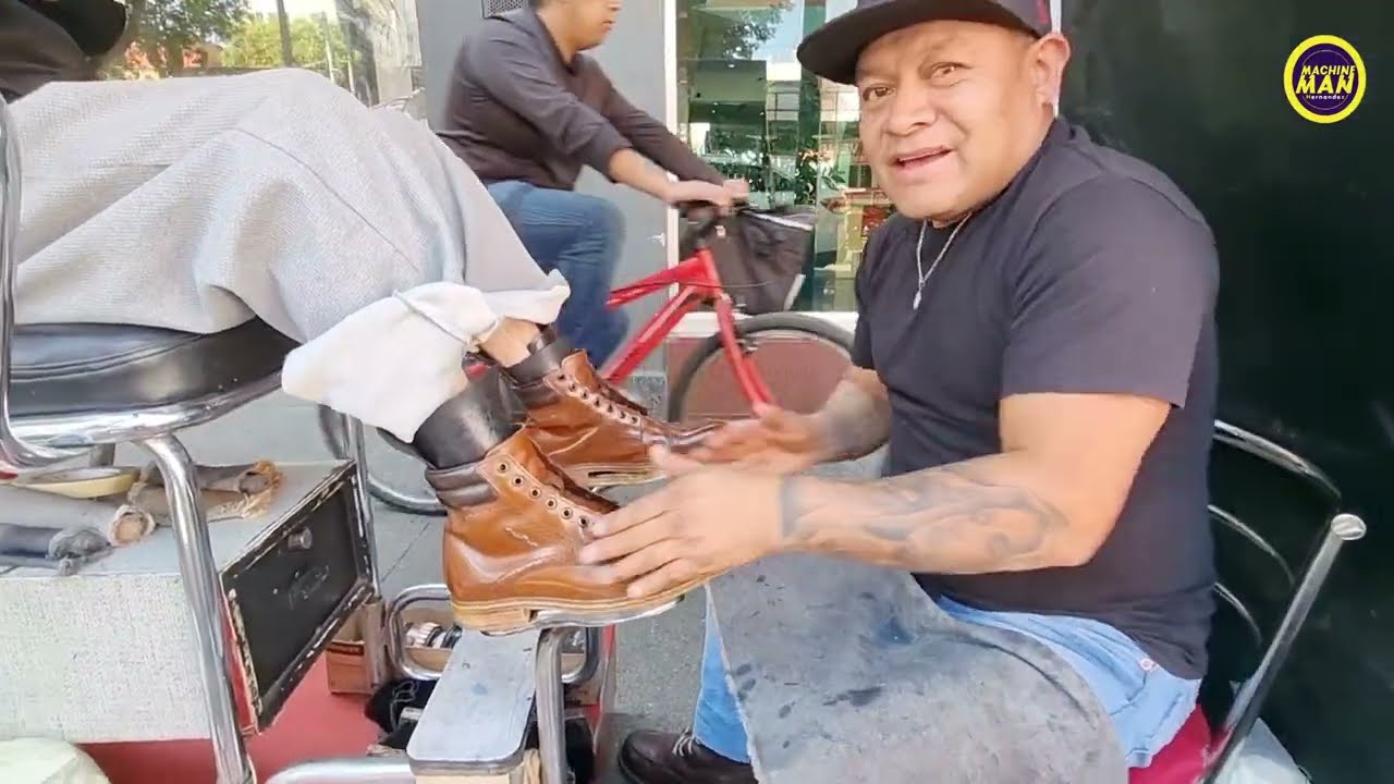 #shoeshine #zapatos #color  #miel #brillantes #boleados #limpieza