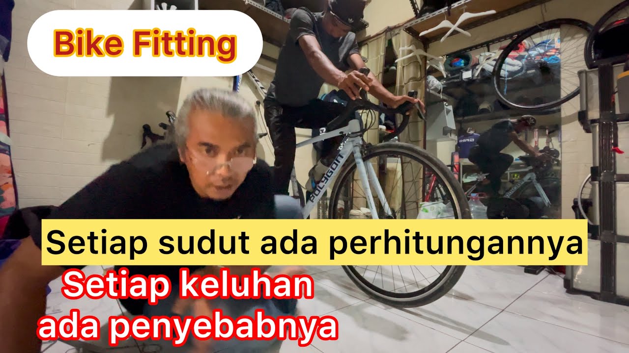 Подгонка велосипеда и её объяснение! Вы можете изучить это в процессе.