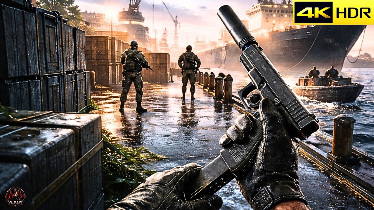 (PS5) S.A.S Silent Raid on the Cartel Boat | Ultra Realistic Gameplay [4K60FPS] Call Of Duty