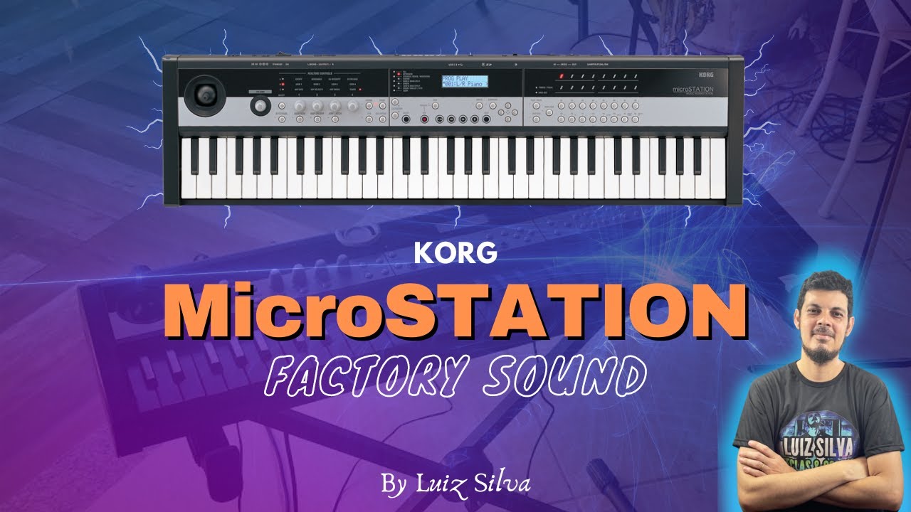 KORG MicroSTATION MW1 | Factory Sound - Ano 2010 by (Luiz Silva)