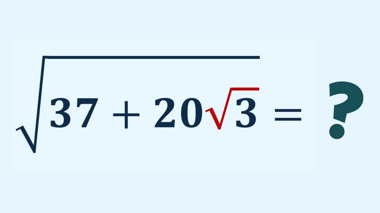 CHALLENGE: Simplifier cette RACINE