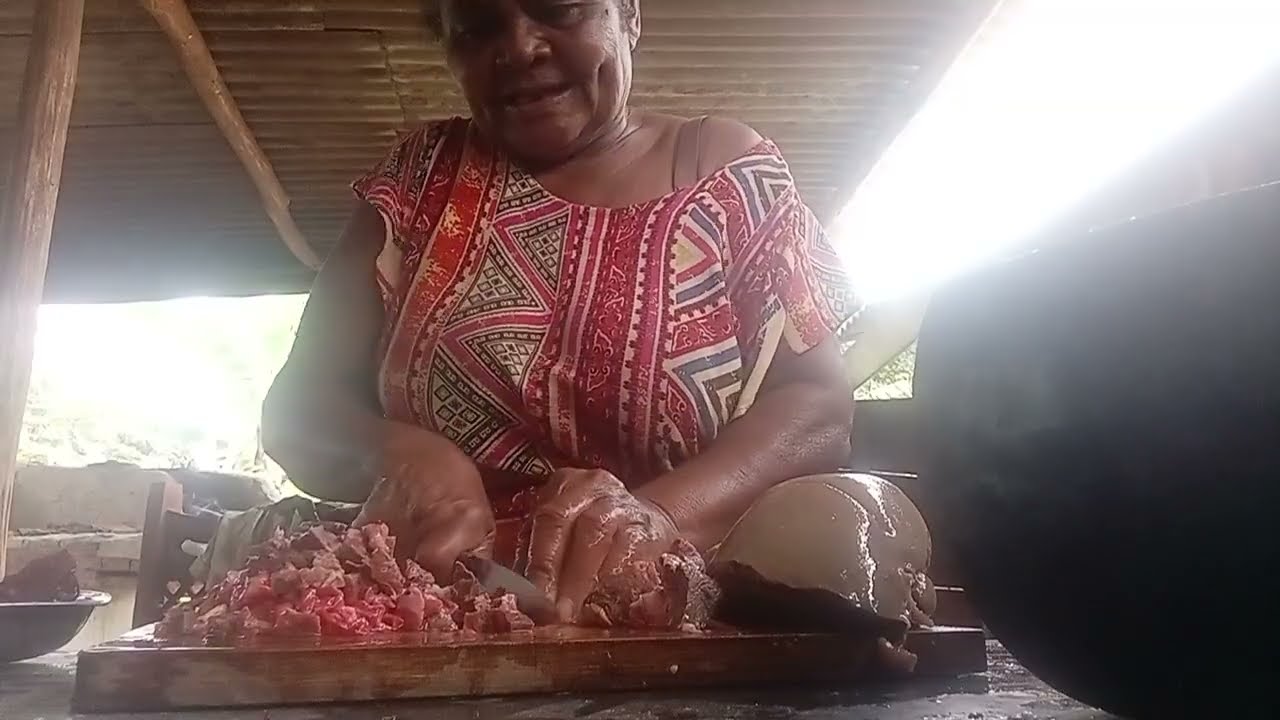 CORTANDO SARAPATEL DE PORTO VOU FAZER UM COZIDAO 