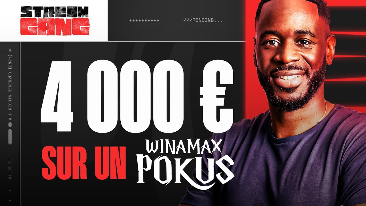 Stream Gang - Treezy remporte un Winamax Pokus !