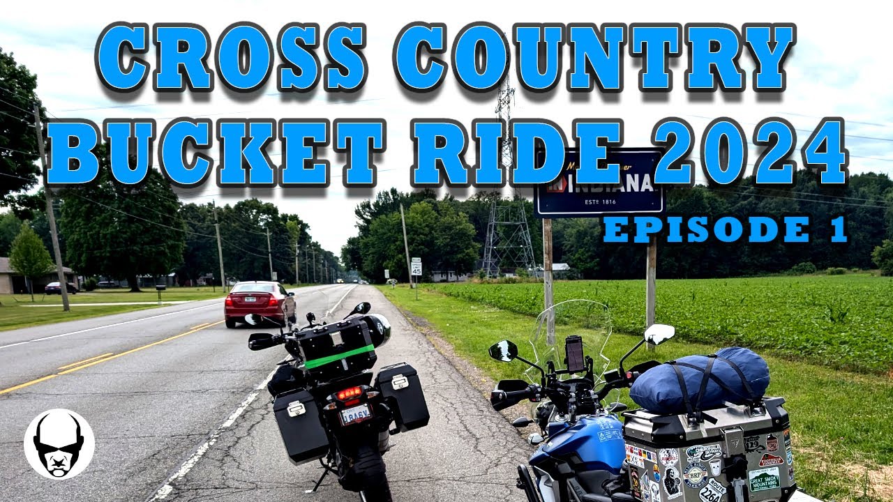 Episode 1 - 13 State 2024 Cross Country Motorcycle Trip