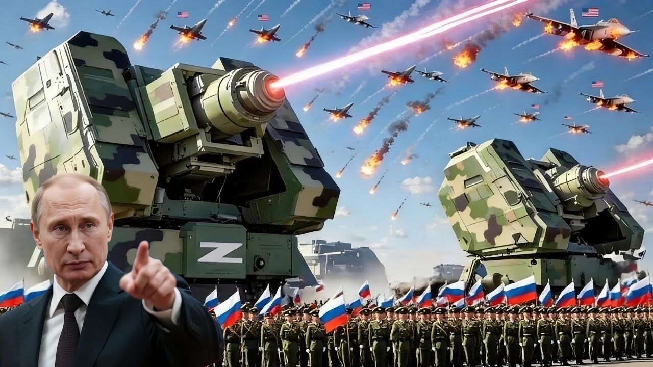 Сегодня! 128 американских истребителей упали с неба в результате жестокой российской атаки, посмотри