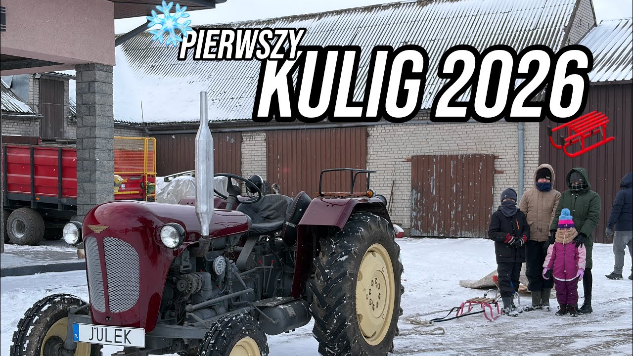 Pierwszy Kulig 2026 ❄️🛷 Rozwalone sanki 😆