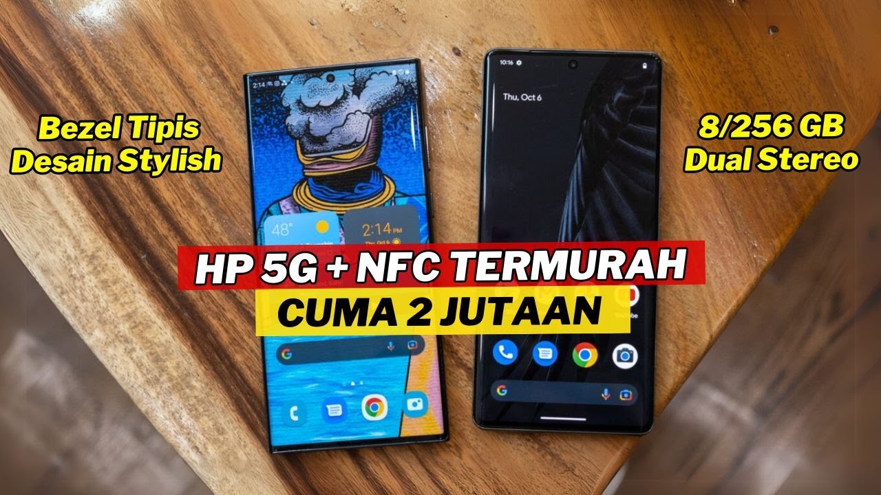 7 HP 5G + NFC PALING MURAH TERBAIK APRIL 2025