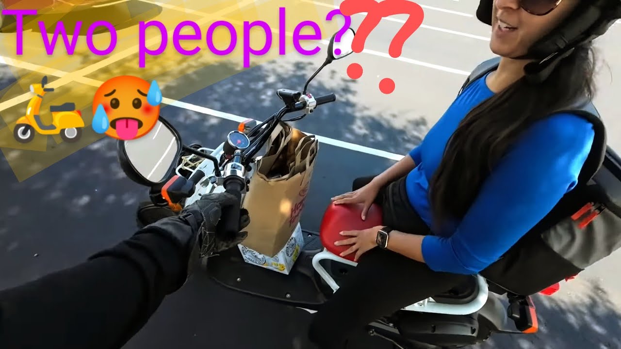 Two-UP Honda Ruckus - Top Speed Grocery Run #honda #ruckus @mirchiboyz