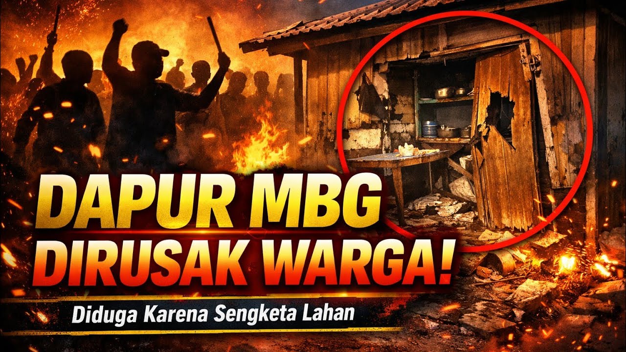 Dapur MBG di lombok di rusak warga || video 22