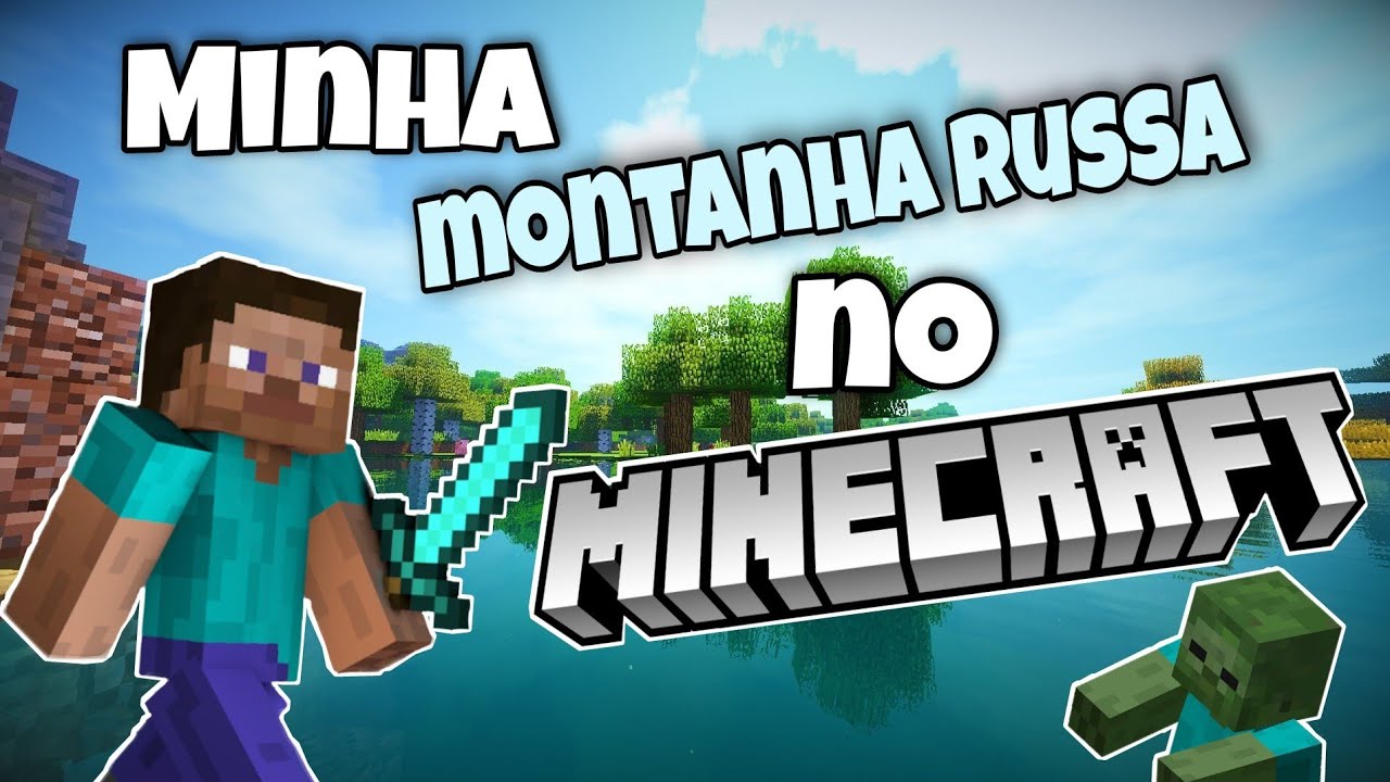 FIZ MINHA MONTANHA RUSSA!😱 vem ver