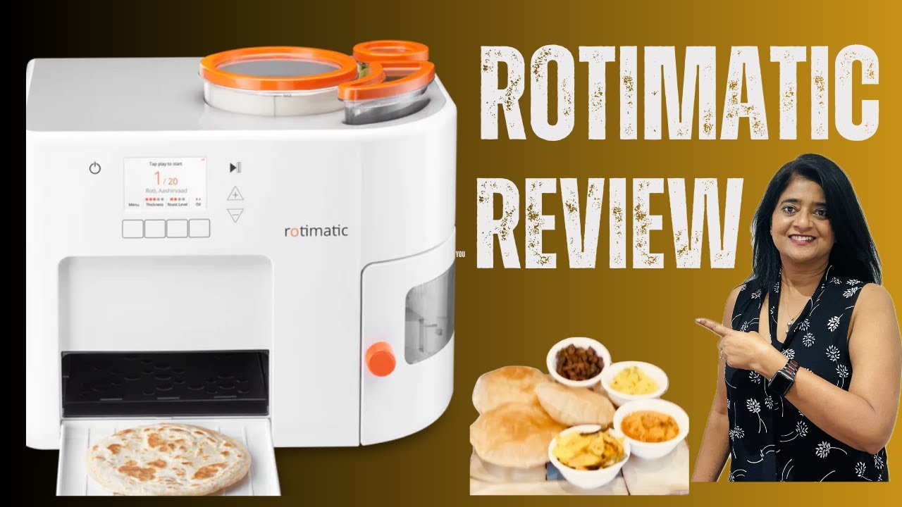 Rotimatic Review - Exploring Roti, Puri & Gluten-Free Bajra Roti Capabilities;What it can or cant Do