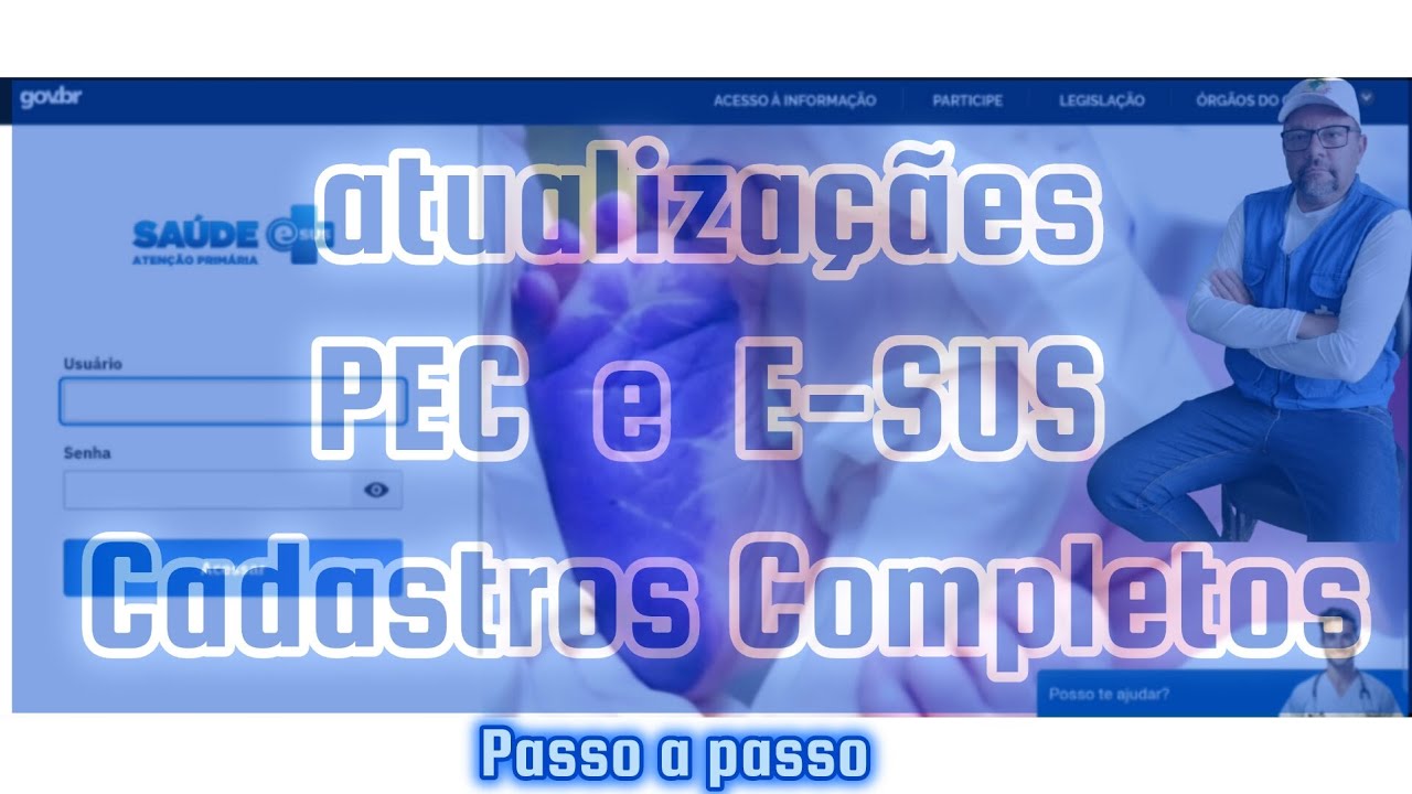 TUTORIAL:  Nova forma de deixar os cadastros Completos e atualizados  no PEC (2025)