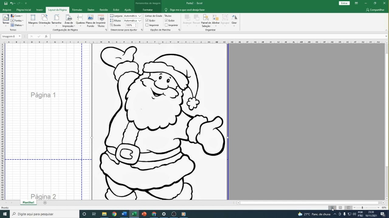 Tutorial   ampliando imagens com excel