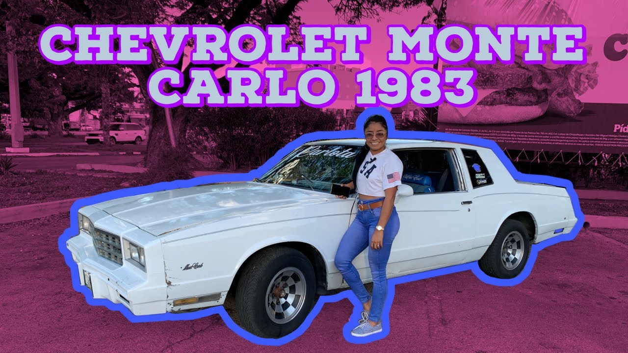 CHEVROLET MONTE CARLO 1983 AUTO CLÁSICO Y DE ARRANCONES