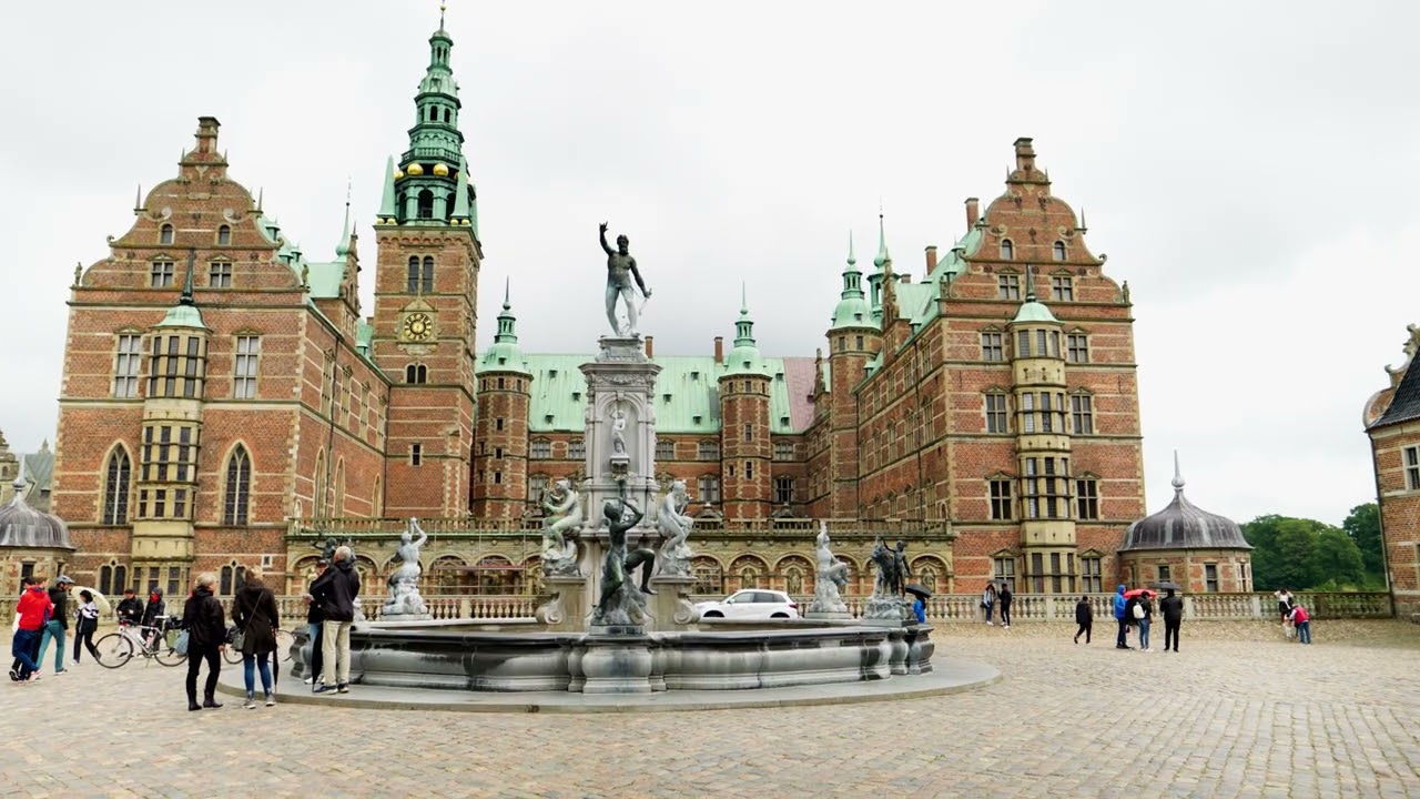 4k | Denmark | Hiller&oslash;d | Frederiksborg Castle
