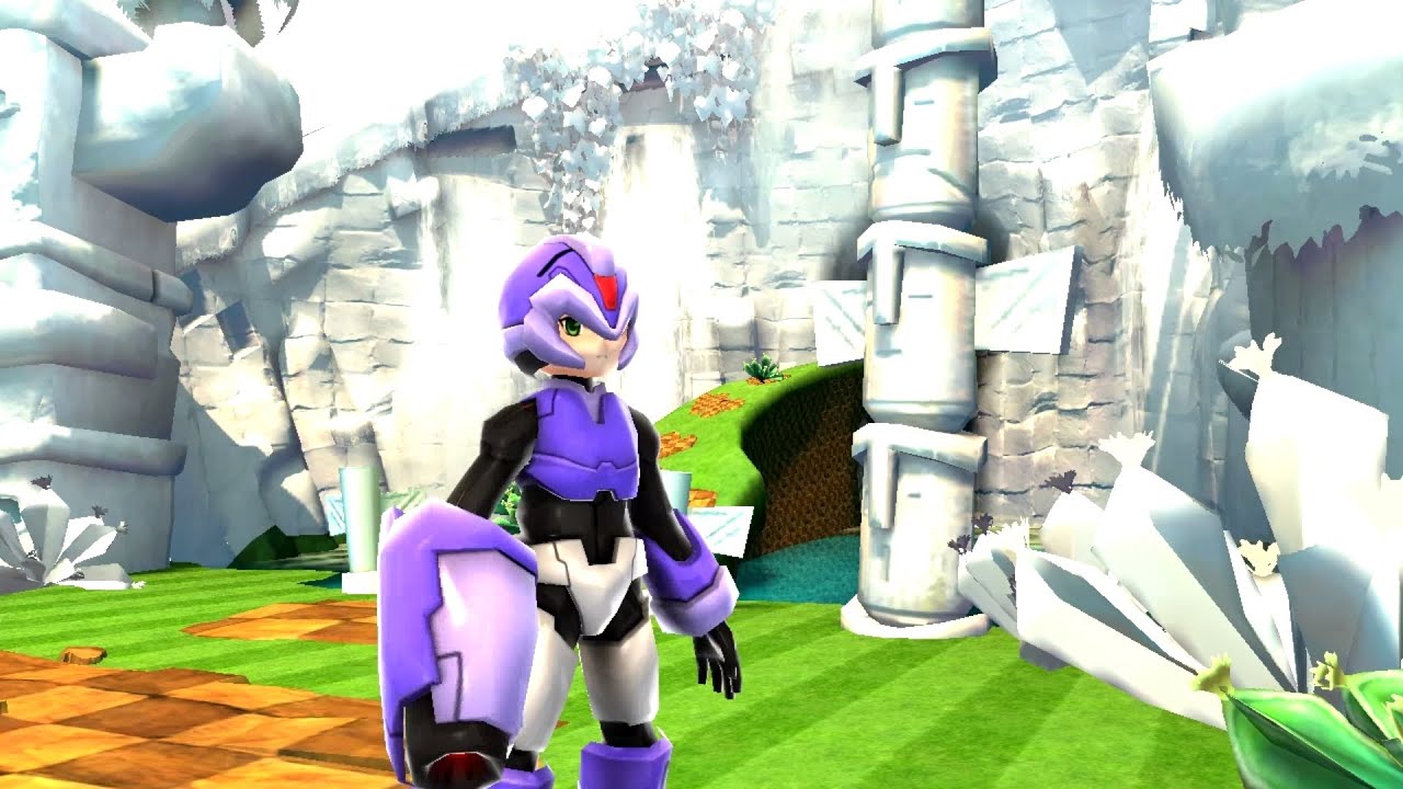 Sonic Generations Mod - Megaman ZX Model X