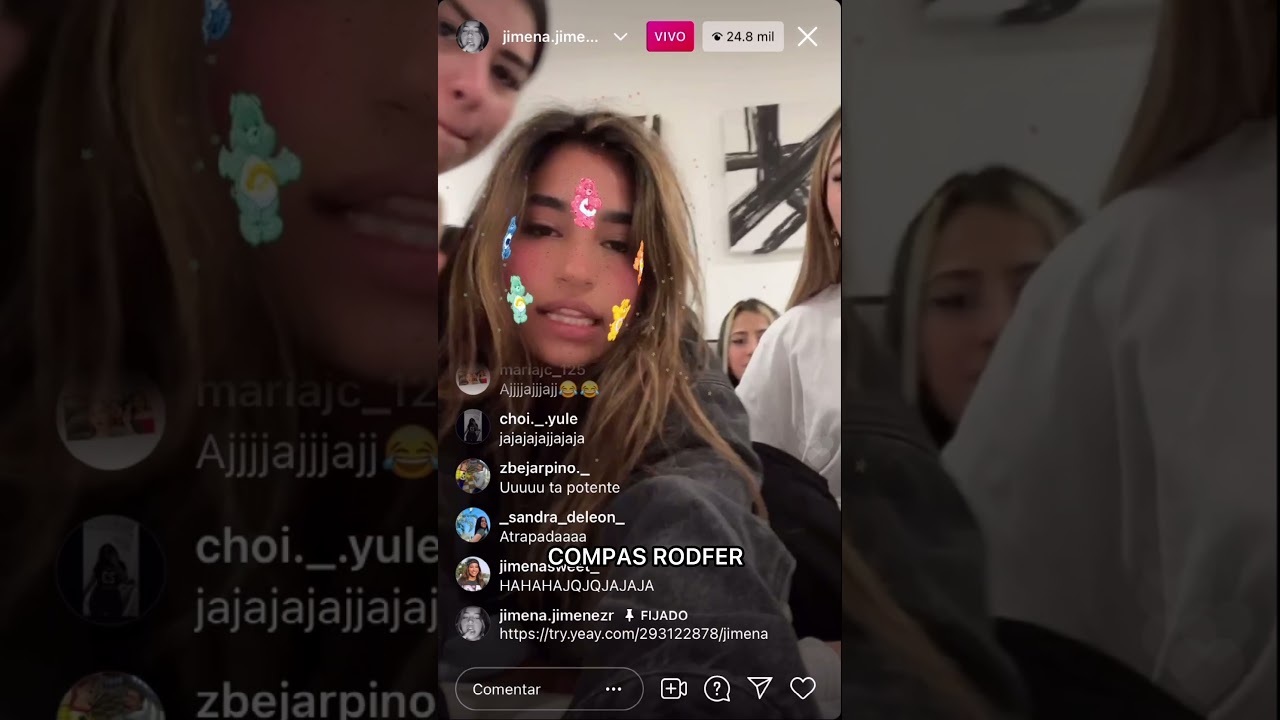 Live de Jimena Jimenez con IamFerv | ¿Quien es más probable?🤫