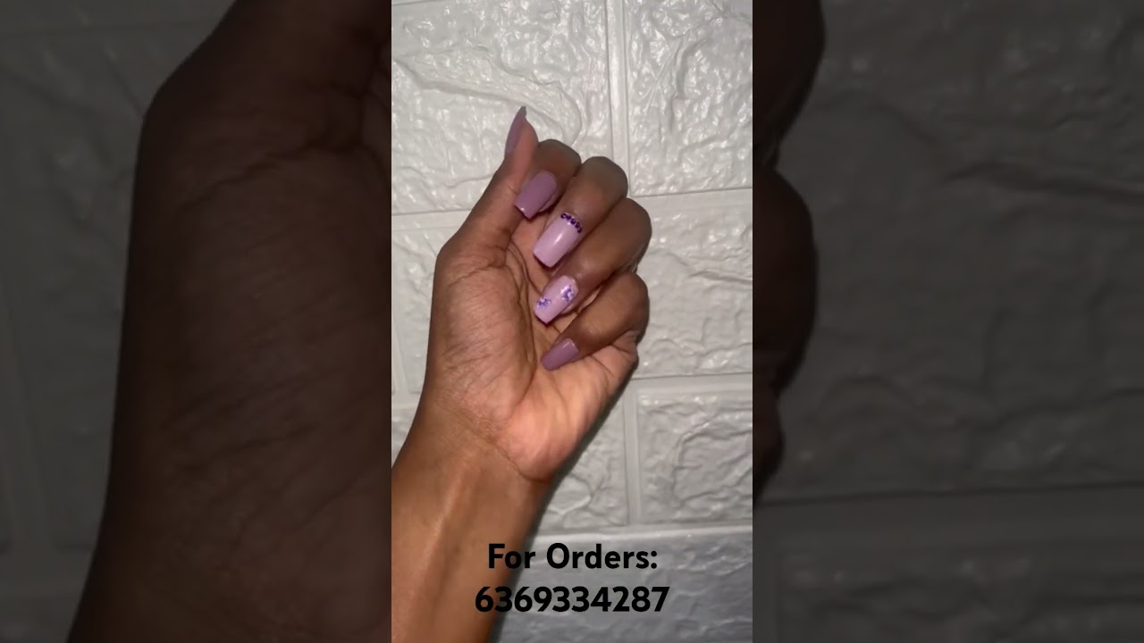 Floral Presson Nails / DSK