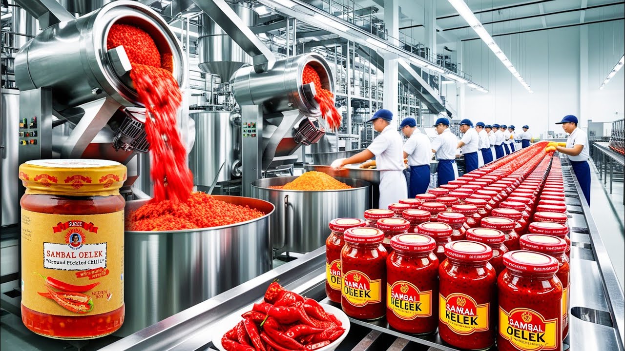 Wie entsteht Sambal Oelek? 🌶️ Die feurige Reise der indonesischen Chilipaste