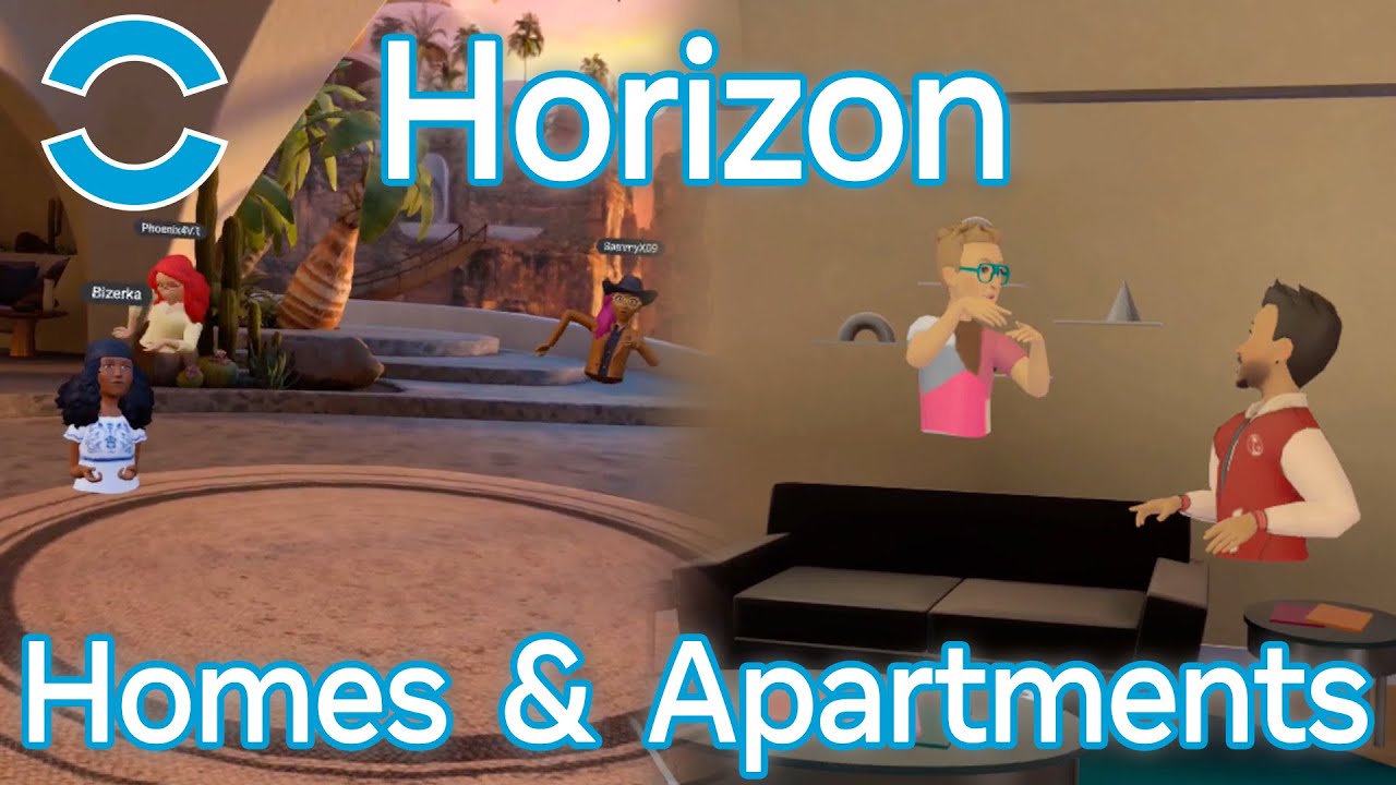 Homes, Apartments, Personal Spaces, Oh My! in Horizon Worlds! 🦁 🐯 🐻 ❗️