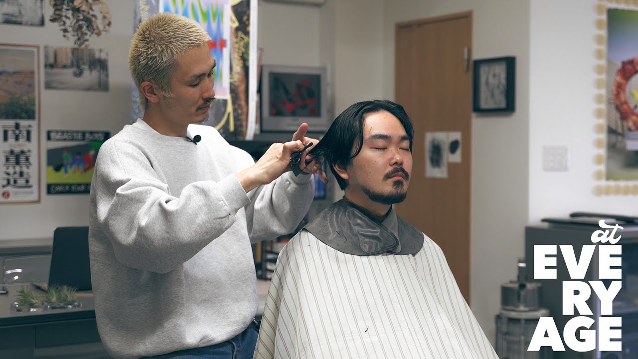 【Japanese Hair Salon】【メンズ髪型】ヘアオイルとバームを混ぜたミディアムレングスのスタイリング - 余韻 hair studio -  #福岡 #久留米  #ミディアムレングス