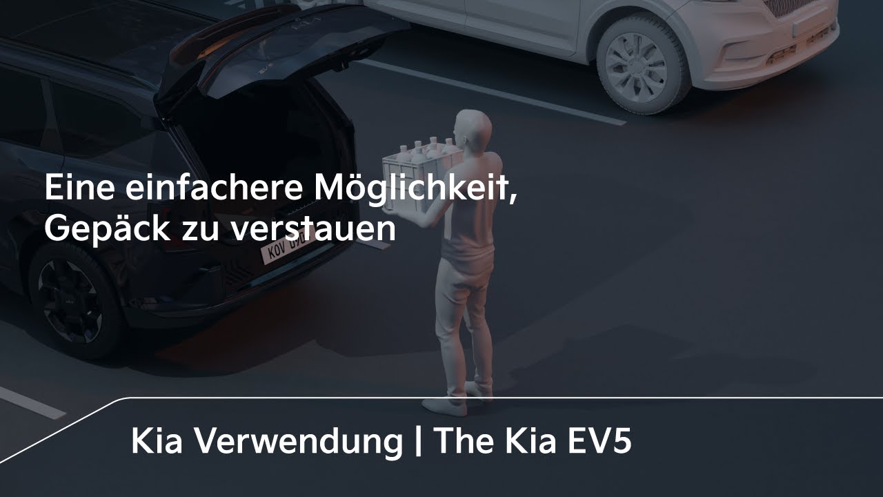 Eine einfachere Möglichkeit, Gepäck zu verstauen｜The Kia EV5