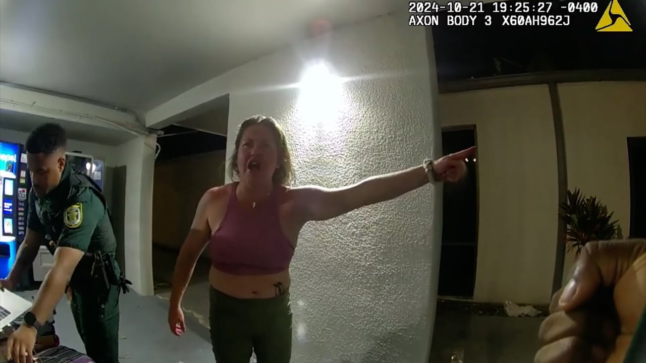 Police Arrest Angry Ex Girlfriend After Hotel Drama | Bodycam Video