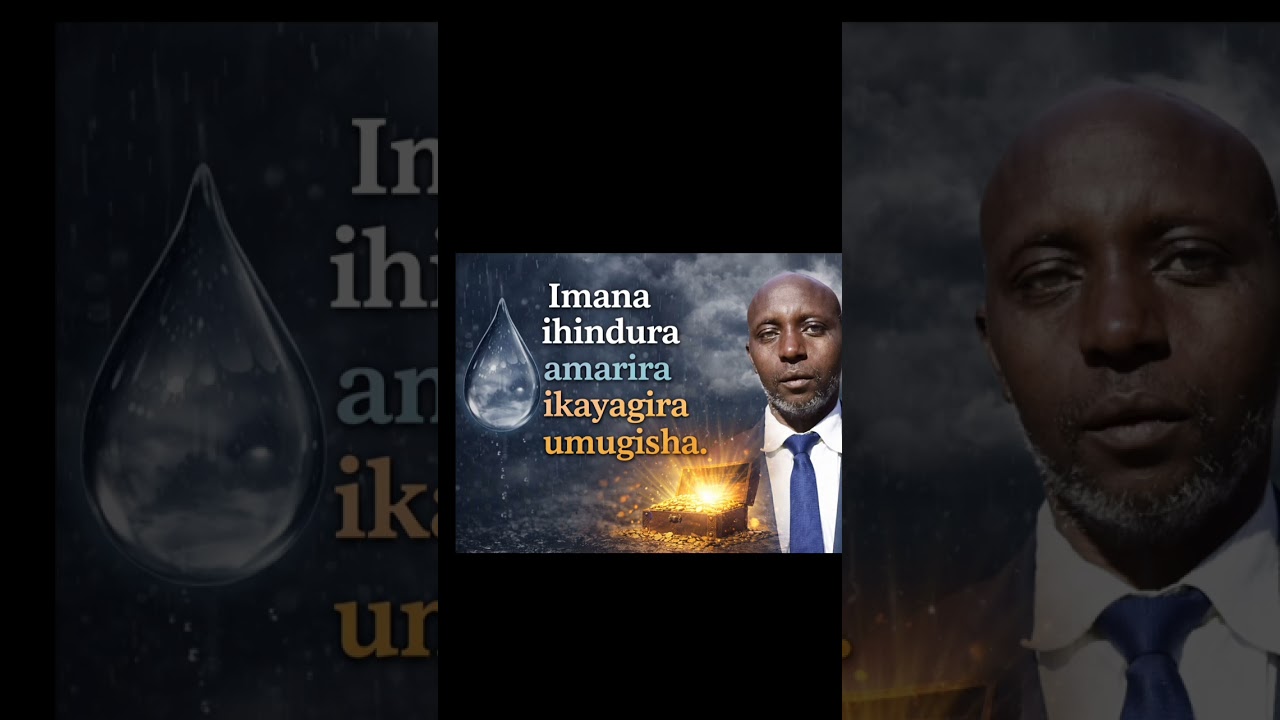 Imana ihindura amarira ikayagira umugisha