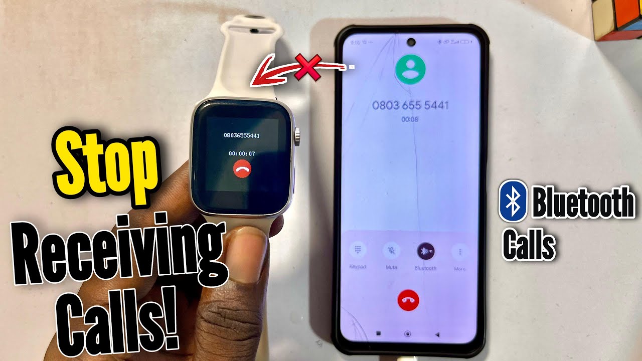 How to Disable Phone Call on Smartwatch | Stop Receiving Calls on Smartwatch