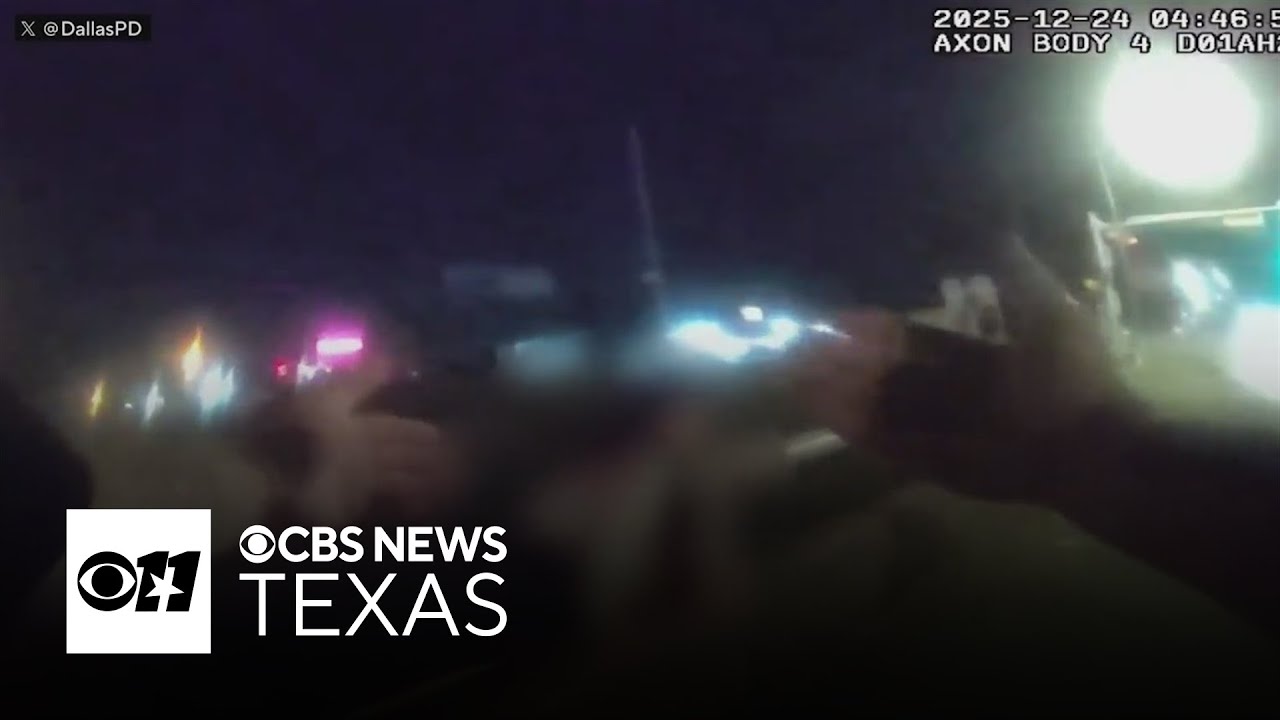 Dallas officers save woman from bridge during mental health crisis