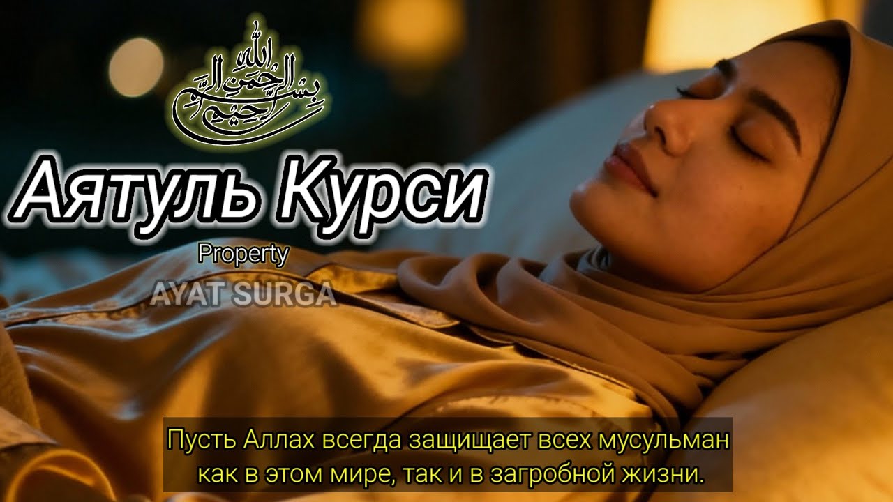 Аятуль Курси успокаивает сердце и расслабляет ум.