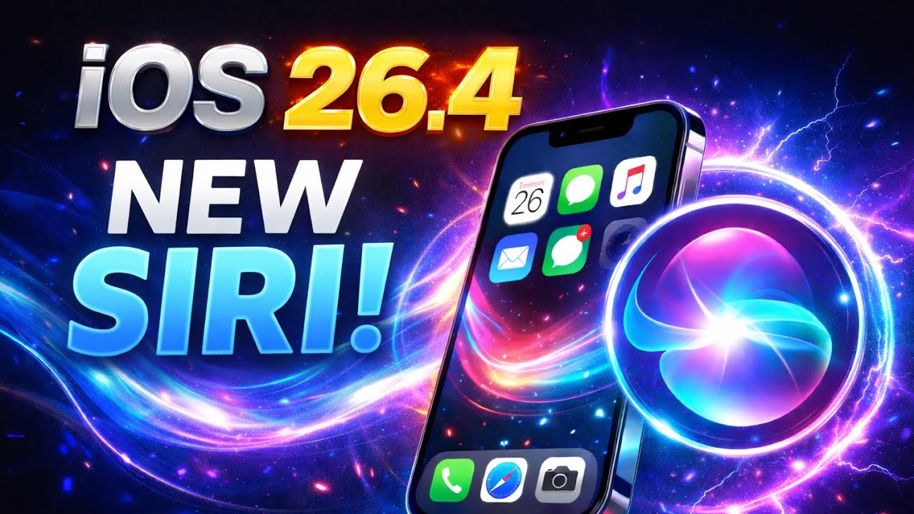 iOS 26.4: Самое масштабное обновление iOS 26 на сегодняшний день (новая Siri + многое другое!)