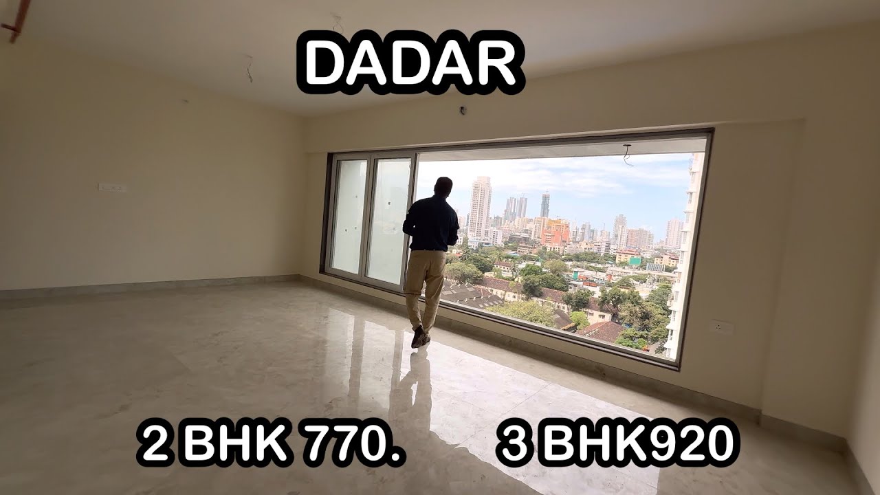 ☎️90827 56998☎️ 7400466949 ,  Dadar 2BHK 770, 3BHK 920, 23 storey tower near by possession 