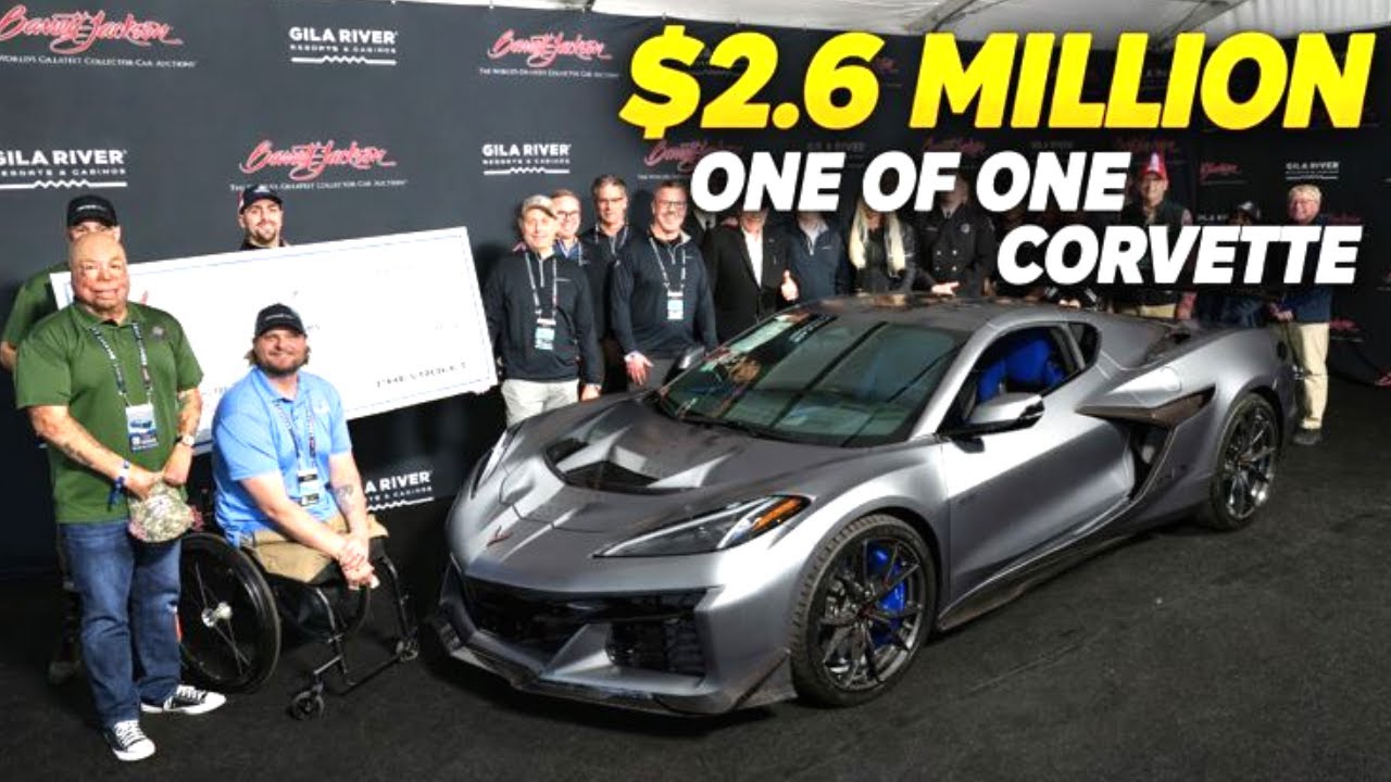 This One of One Corvette ZR1X Sold for $2 6 Million