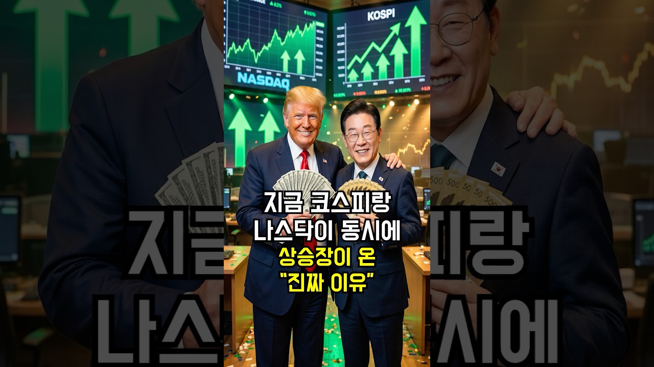 지금 코스피랑 나스닥이 동시에 상승장이 온 &ldquo;진짜 이유&rdquo;