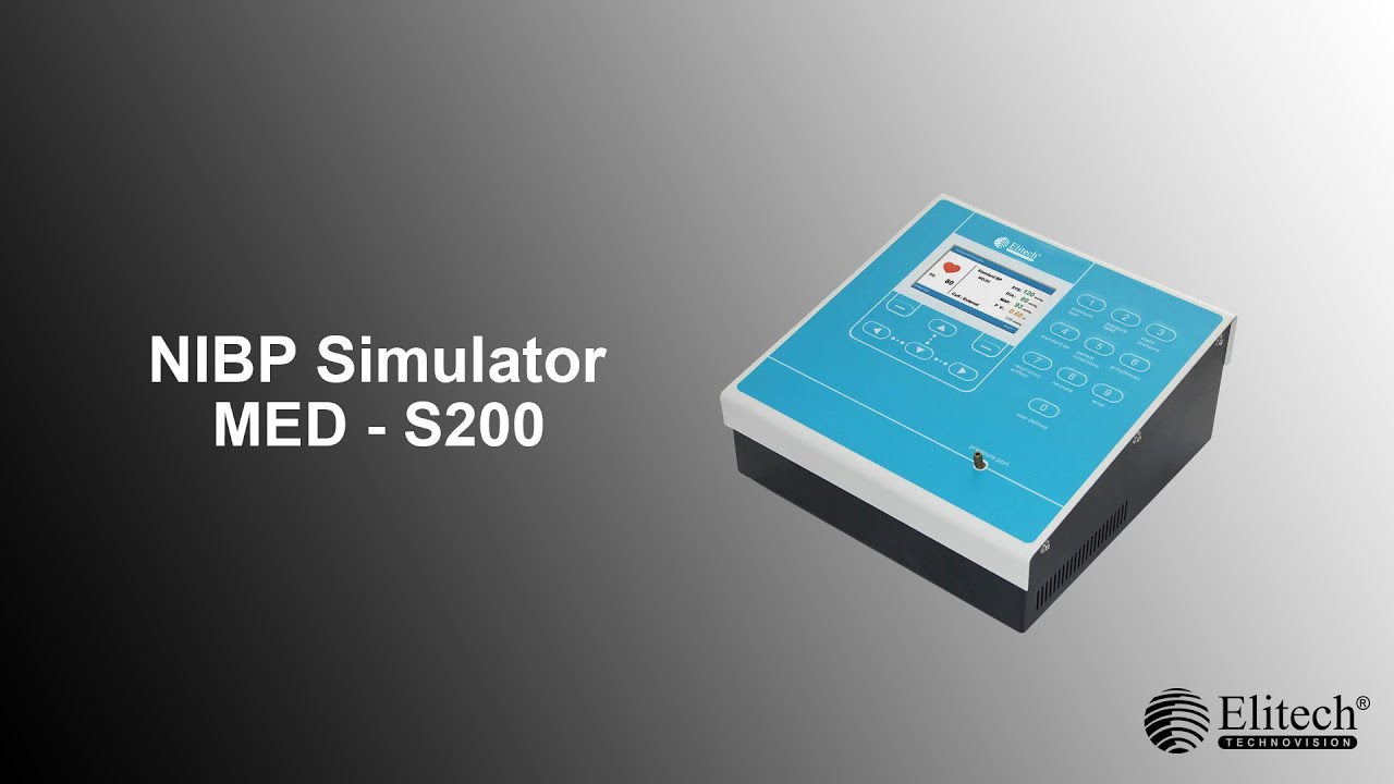 Pengoperasian NIBP simulator MED S200